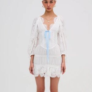 peppermayo mini dress Moorey Beaded Mini Dress